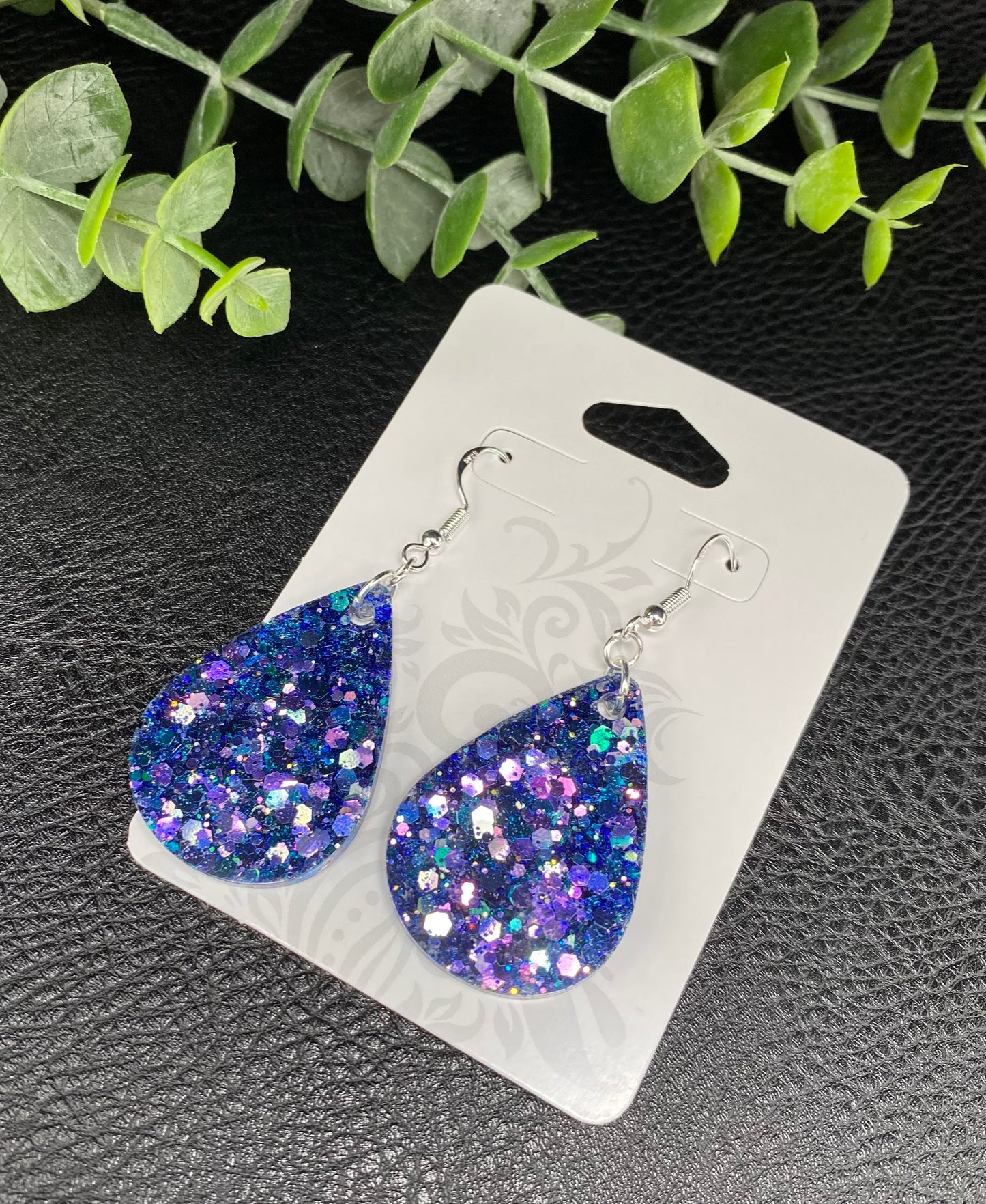 Color Shift Teardrop Earrings