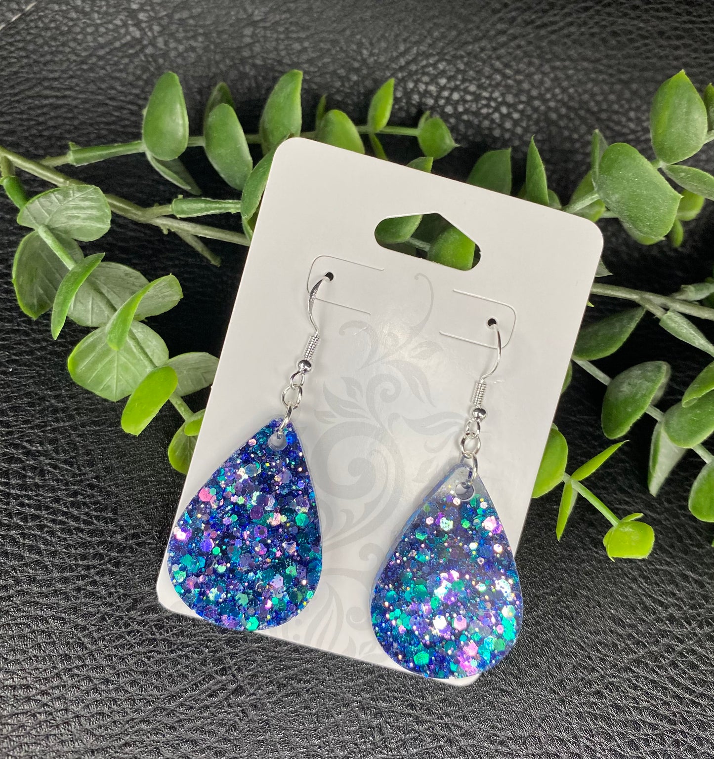 Color Shift Teardrop Earrings